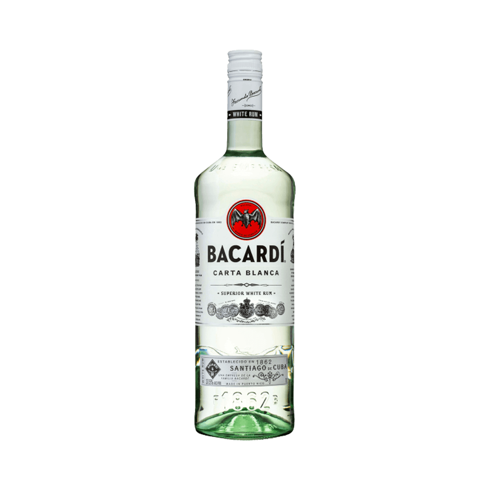 RUM BACARDI CARTA BLANCA 1LT