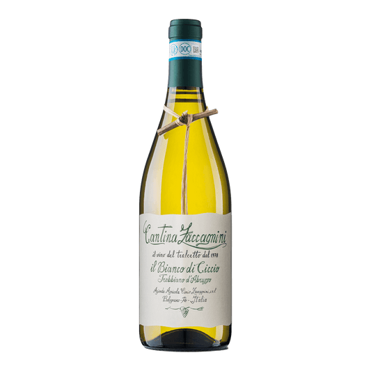 VINO ZACCAGNINI IL BIANCO DI CICCIO TREBBIANO D'ABBRUZZO DOC 75CL