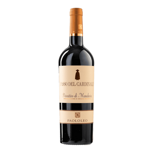 VINO PAOLOLEO PASSO DEL CARDINALE PRIMITIVO DI MANDURIA DOP 75CL