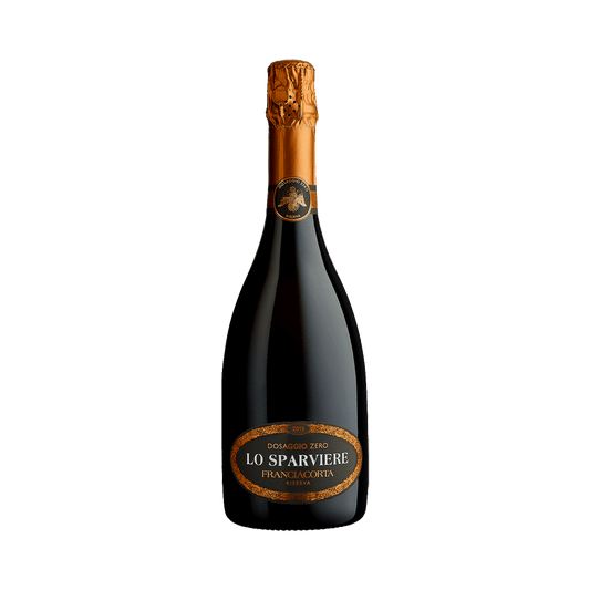 SPUMANTE LO SPARVIERE DOSAGGIO ZERO RISERVA FRANCIACORTA DOCG 75CL (ASTUCCIO)