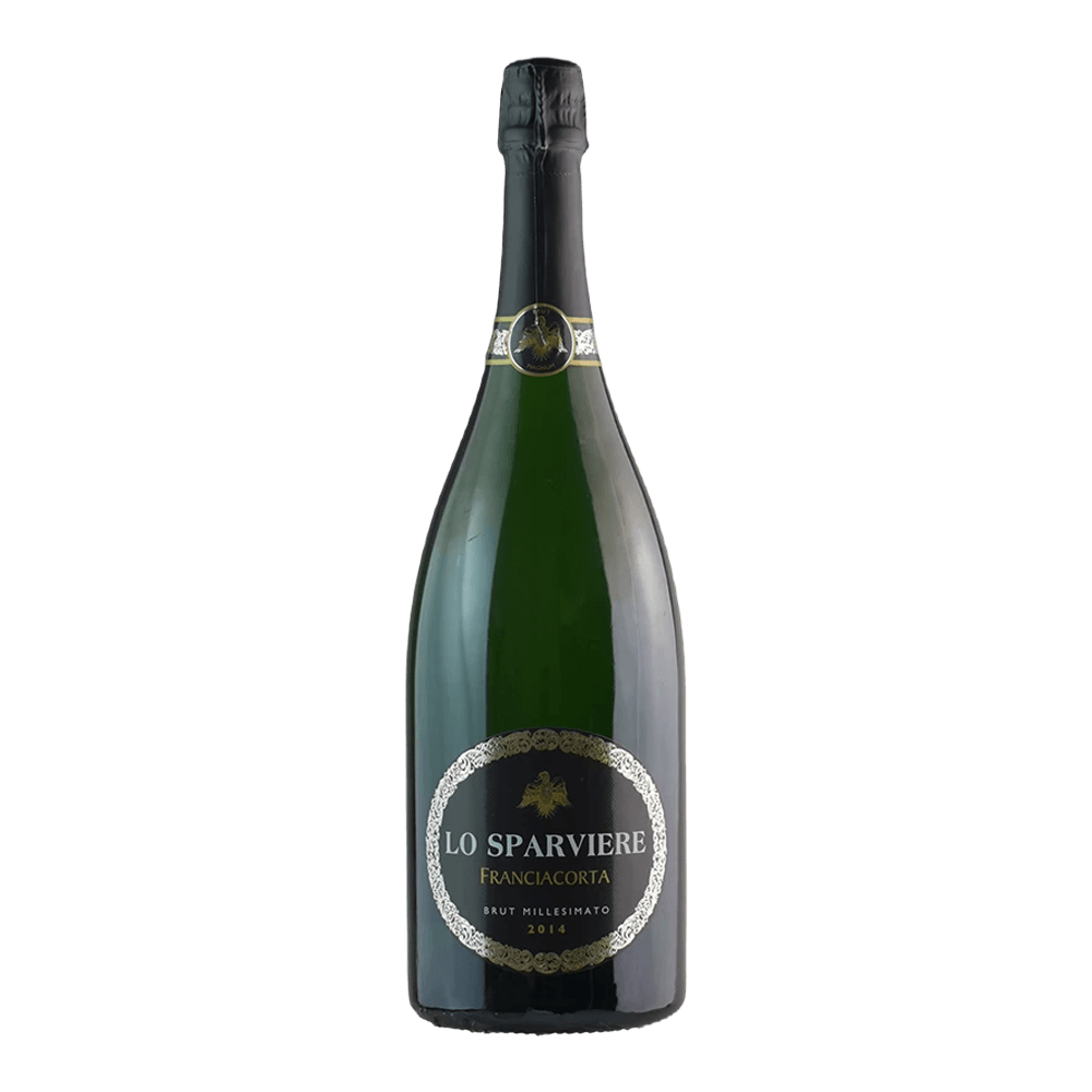 SPUMANTE LO SPARVIERE BRUT MILLESIMATO FRANCIACORTA DOCG 1.5LT MAGNUM (CASSA LEGNO)