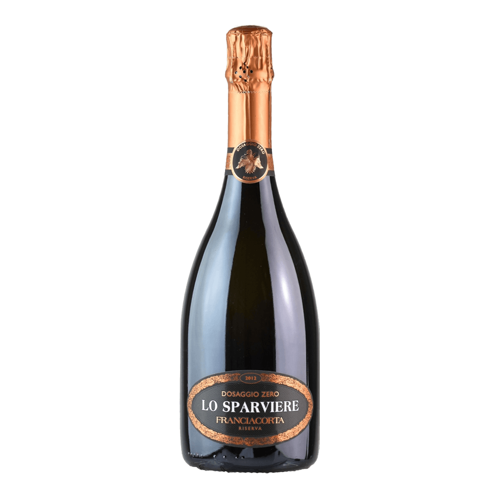 SPUMANTE LO SPARVIERE DOSAGGIO ZERO RISERVA FRANCIACORTA DOCG 1.5LT MAGNUM (CASSA LEGNO)