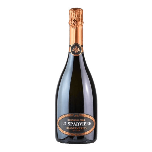 SPUMANTE LO SPARVIERE DOSAGGIO ZERO RISERVA FRANCIACORTA DOCG 1.5LT MAGNUM (CASSA LEGNO)