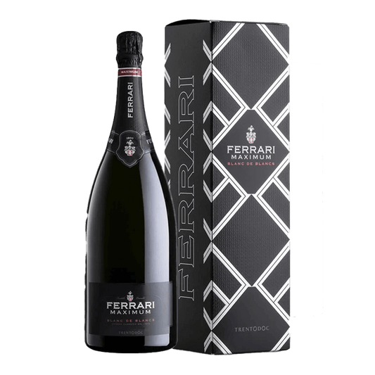 SPUMANTE FERRARI MAXIMUM BLANC DE BLANCS TRENTO DOC 1.5LT MAGNUM (ASTUCCIO)