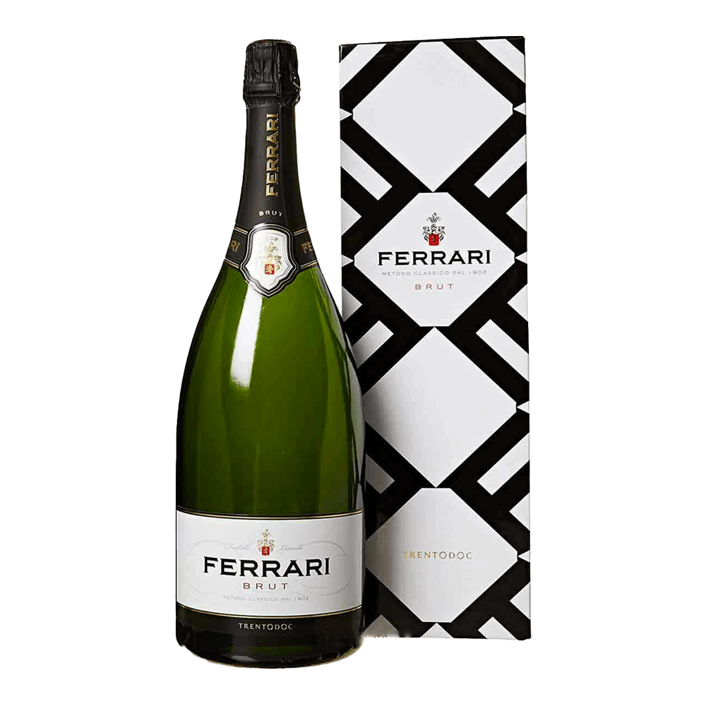 SPUMANTE FERRARI MAXIMUM BRUT TRENTO DOC 1.5LT MAGNUM (ASTUCCIO)