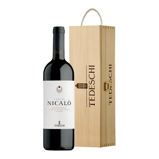 VINO TEDESCHI CAPITEL NICALO' VALPOLICELLA SUPERIORE DOC 1.5LT MAGNUM (CASSA LEGNO)