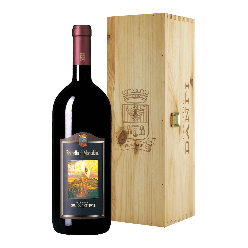 VINO BANFI BRUNELLO DI MONTALCINO DOCG 1.5LT MAGNUM (CASSA LEGNO)