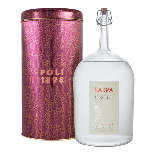 GRAPPA POLI SARPA 25° ANNIVERSARIO 3LT (COFANETTO)