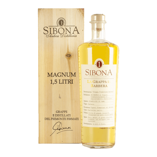 GRAPPA SIBONA BARBERA 1.5LT MAGNUM (CASSA LEGNO)