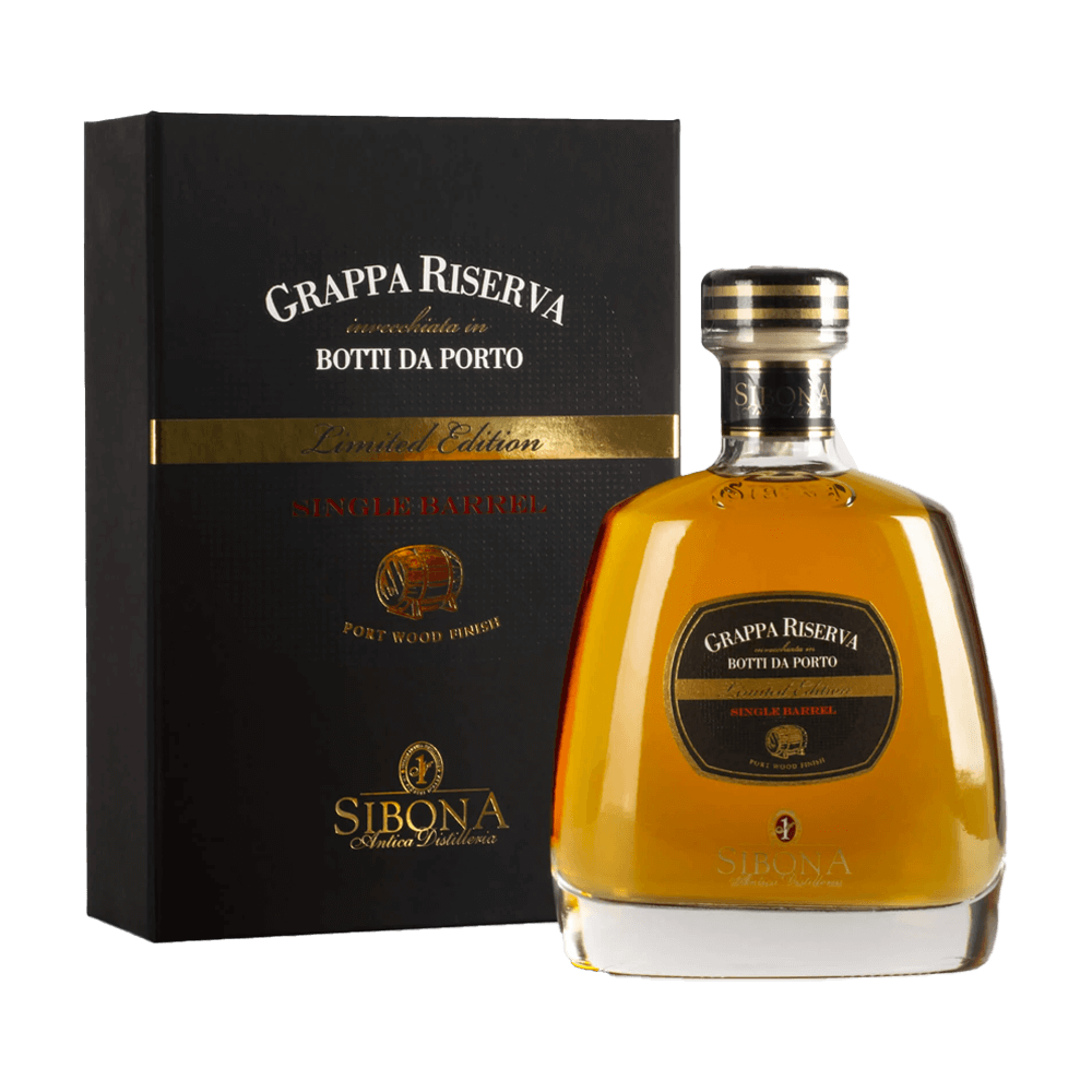 GRAPPA SIBONA BOTTI DA PORTO RISERVA LIMITED EDITION 70CL (ASTUCCIO)