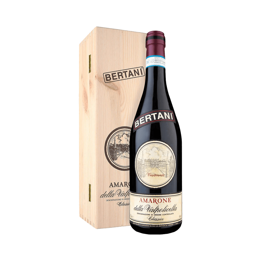 VINO BERTANI AMARONE DELLA VALPOLICELLA CLASSICO DOCG 75CL (CASSA LEGNO)