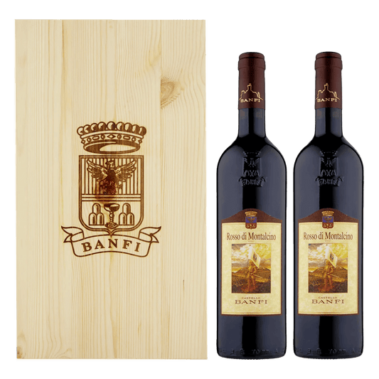 CASSA LEGNO BANFI ROSSO DI MONTALCINO X 2BT