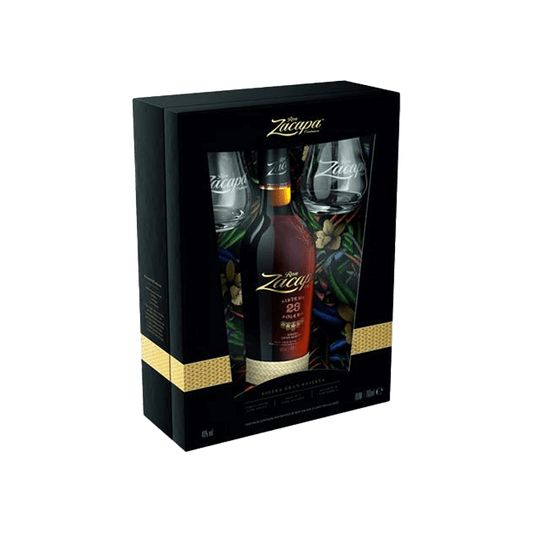 CONFEZIONE RUM ZACAPA + 2 BICCHIERI