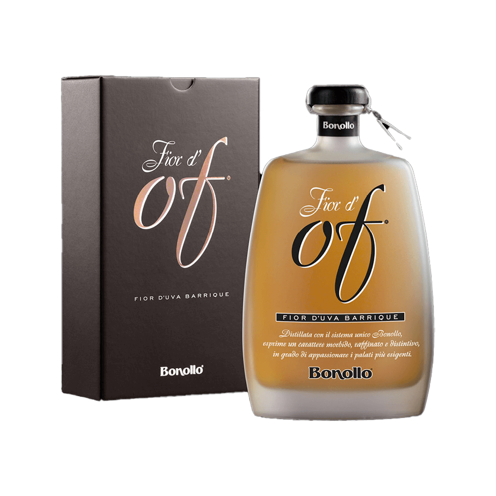 GRAPPA BONOLLO FIOR D'UVA BARRIQUE 70CL (ASTUCCIO)