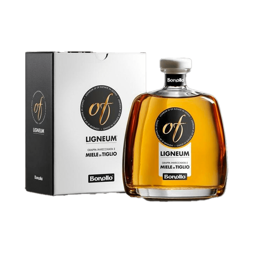 GRAPPA BONOLLO OF LIGNEUM MIELE DI TIGLIO 70CL (ASTUCCIO)