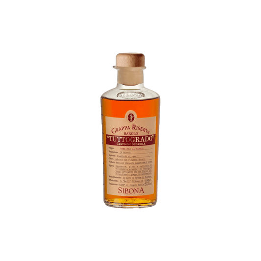 GRAPPA SIBONA TUTTOGRADO BAROLO 50CL (ASTUCCIO)