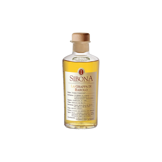 GRAPPA SIBONA BAROLO 50CL (ASTUCCIO)