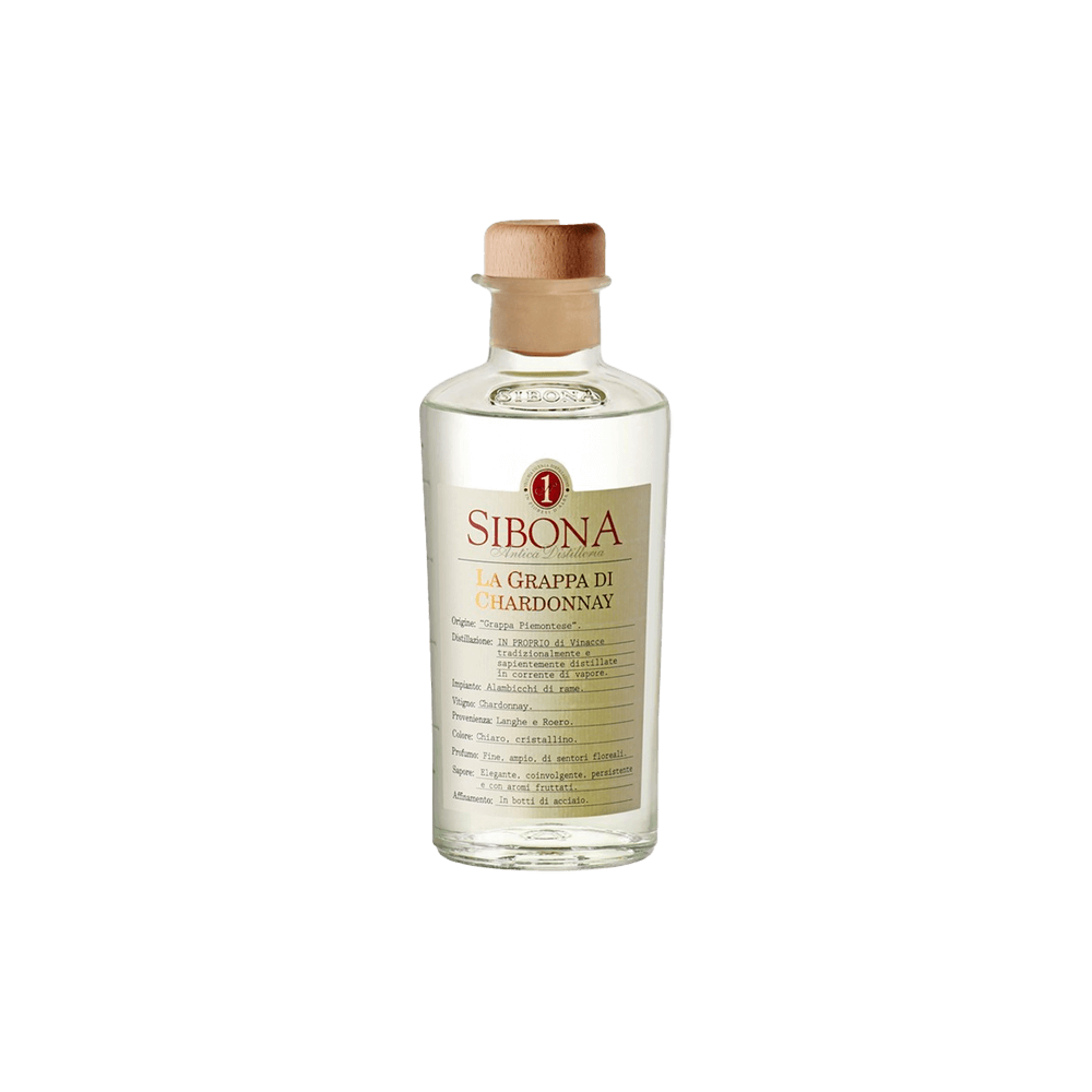 GRAPPA SIBONA CHARDONNAY 50CL (ASTUCCIO)