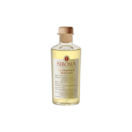 GRAPPA SIBONA MOSCATO 50CL (ASTUCCIO)