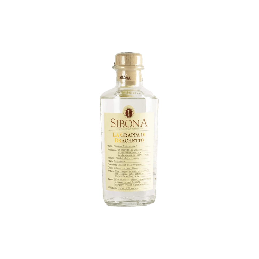 GRAPPA SIBONA BRACHETTO 50CL (ASTUCCIO)