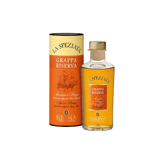 GRAPPA SIBONA RISERVA LA SPEZIATA 50CL (COFANETTO)