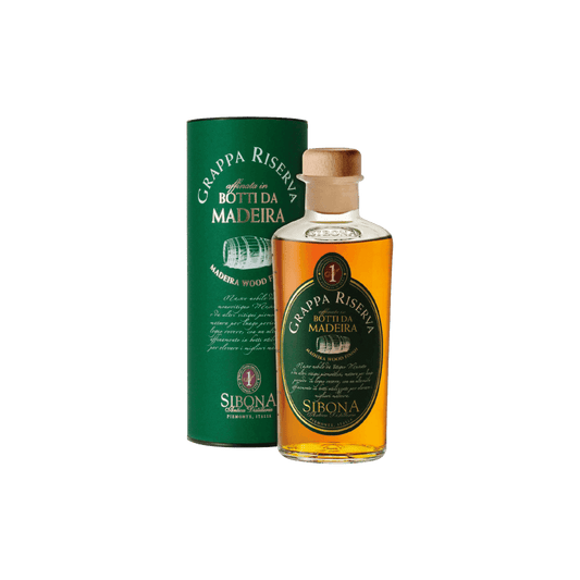 GRAPPA SIBONA RISERVA MADEIRA 50CL (COFANETTO)