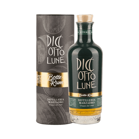 GRAPPA MARZADRO DICIOTTOLUNE BOTTE RUM 50CL (COFANETTO)