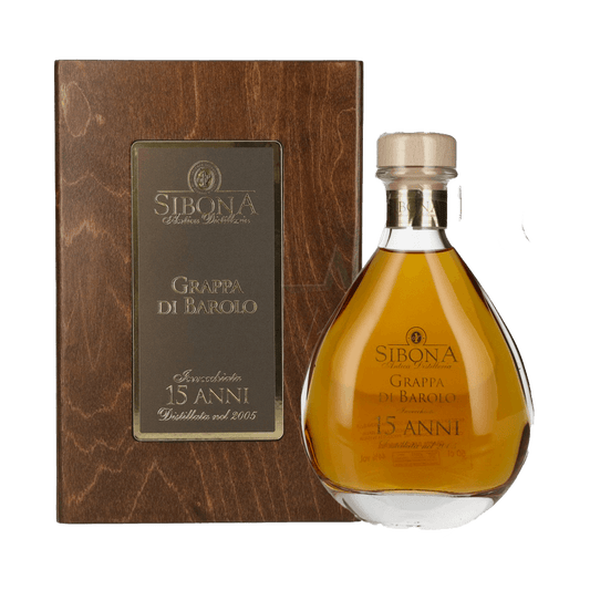 GRAPPA SIBONA BAROLO 15 ANNI 50CL (CASSA LEGNO)