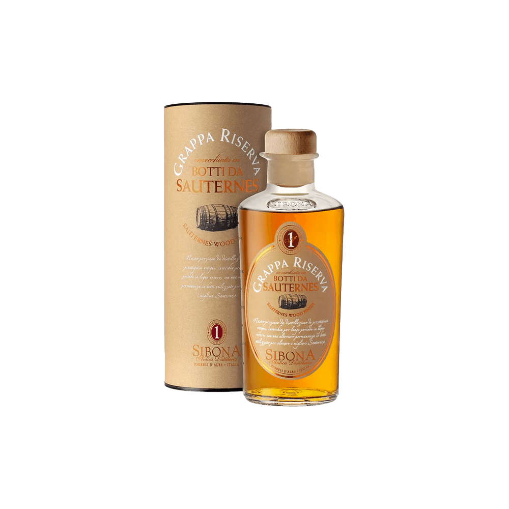 GRAPPA SIBONA RISERVA SAUTERNES 50CL (COFANETTO)