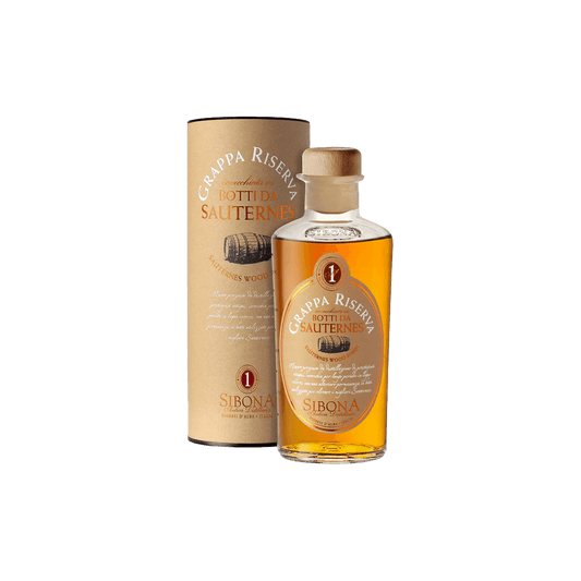 GRAPPA SIBONA RISERVA SAUTERNES 50CL (COFANETTO)