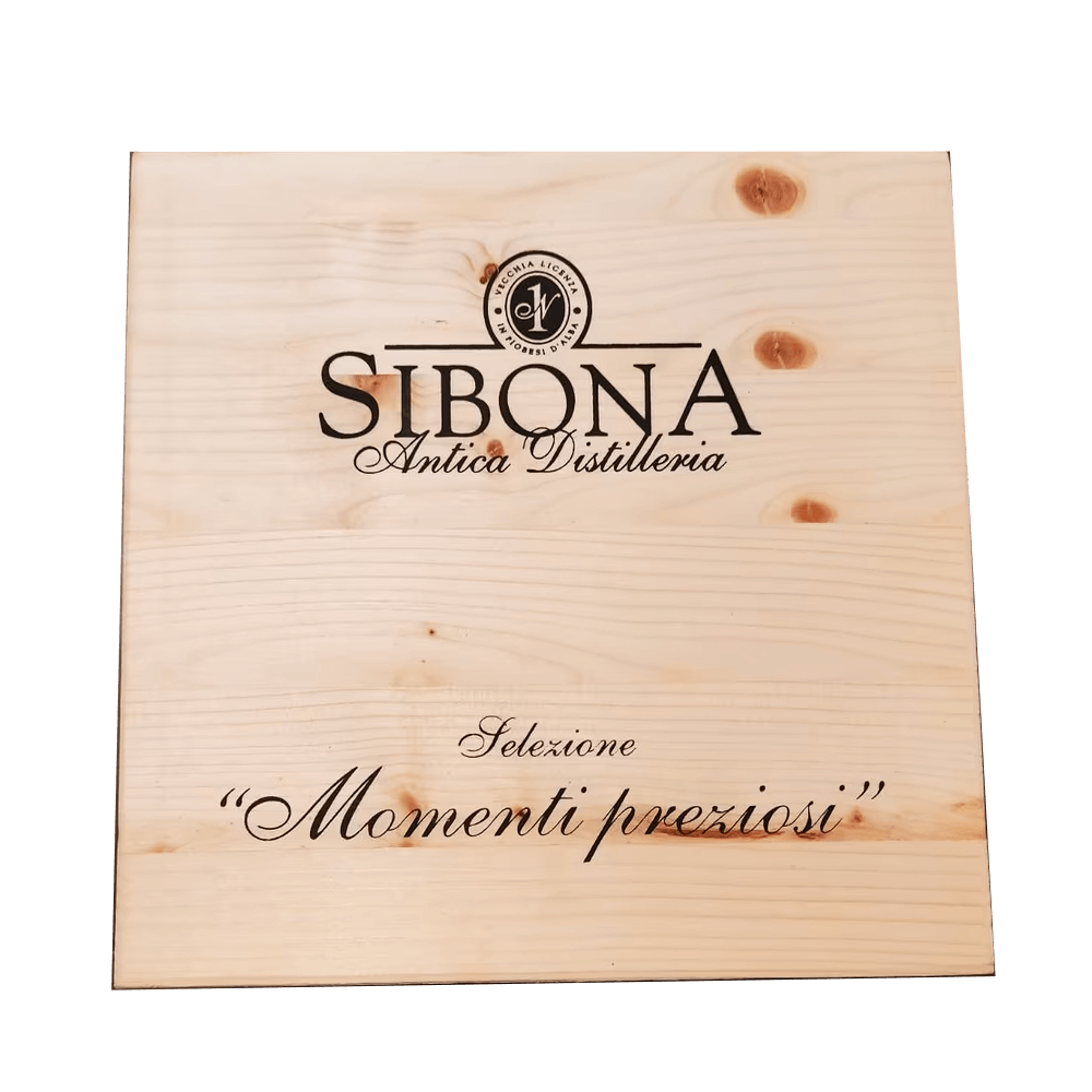 CASSA LEGNO SIBONA "MOMENTI PREZIOSI" CHARDONNAY + BARBERA + SIGAR