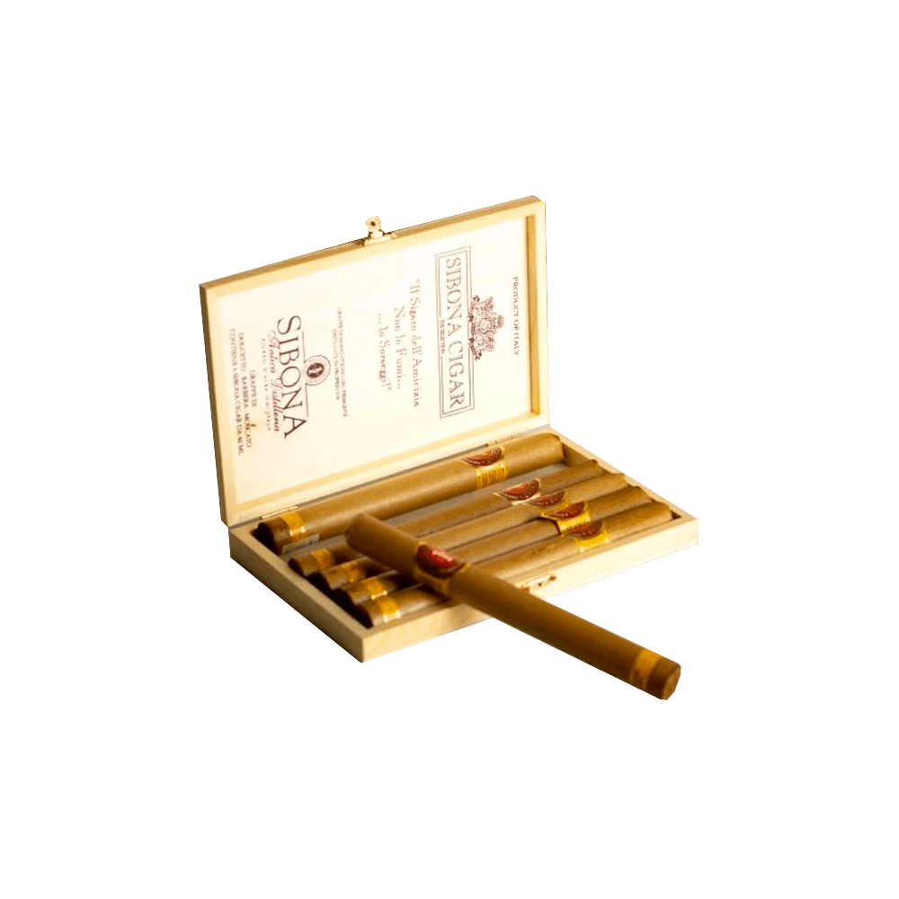 CASSA LEGNO SIBONA CIGAR 6 SIGARI GRAPPA