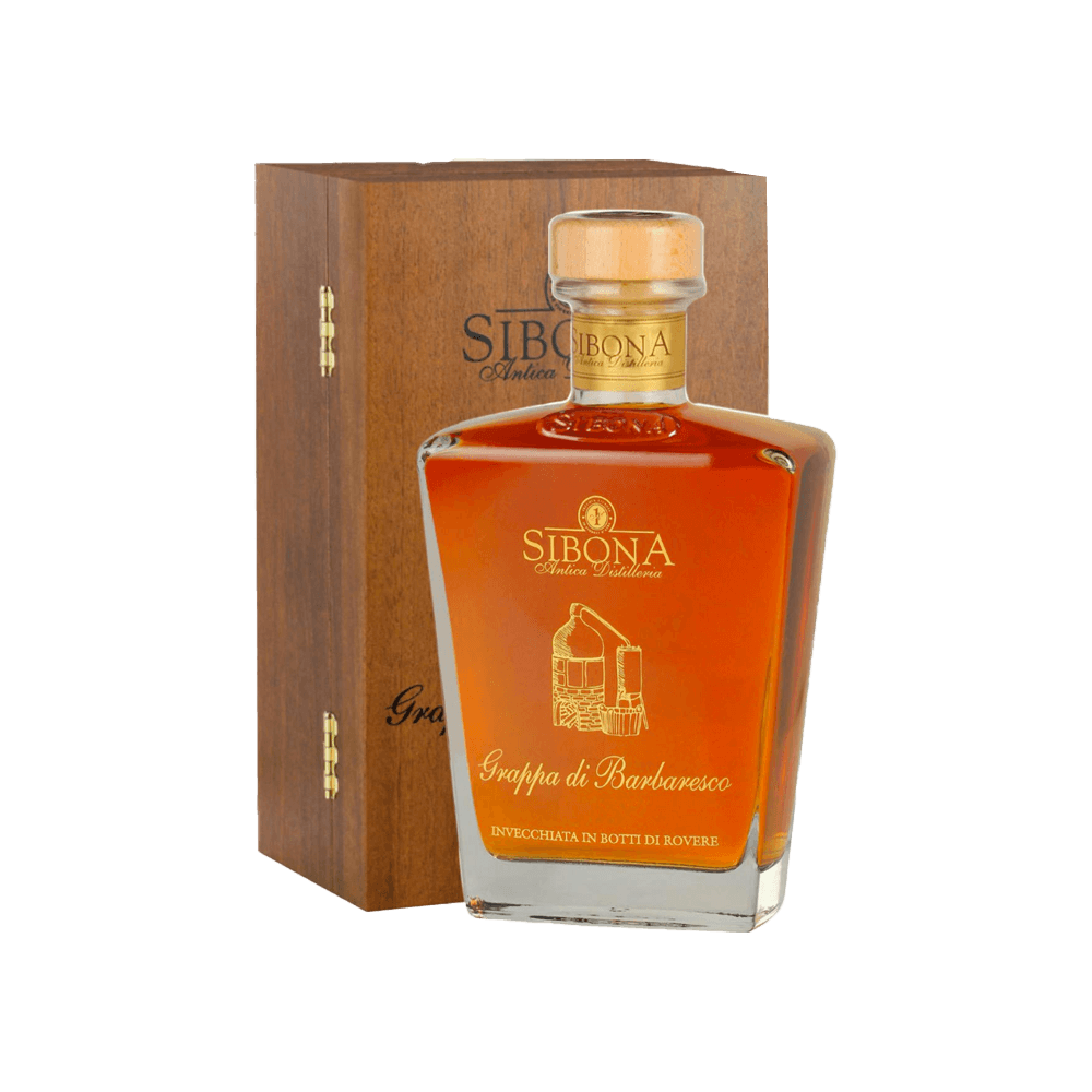 GRAPPA SIBONA BARBARESCO MILLESIMATA 70CL (CASSA LEGNO)