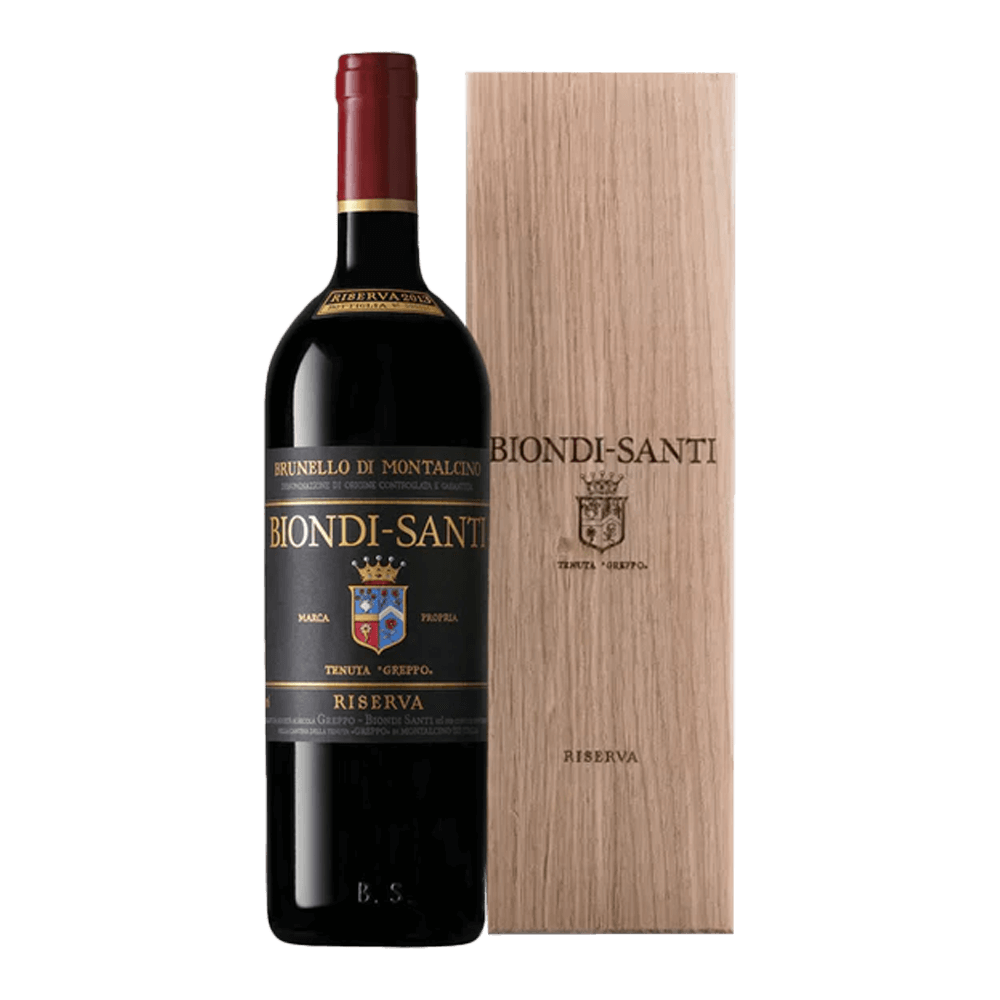 VINO BIONDI SANTI BRUNELLO DOCG 1.5LT MAGNUM (CASSA LEGNO)