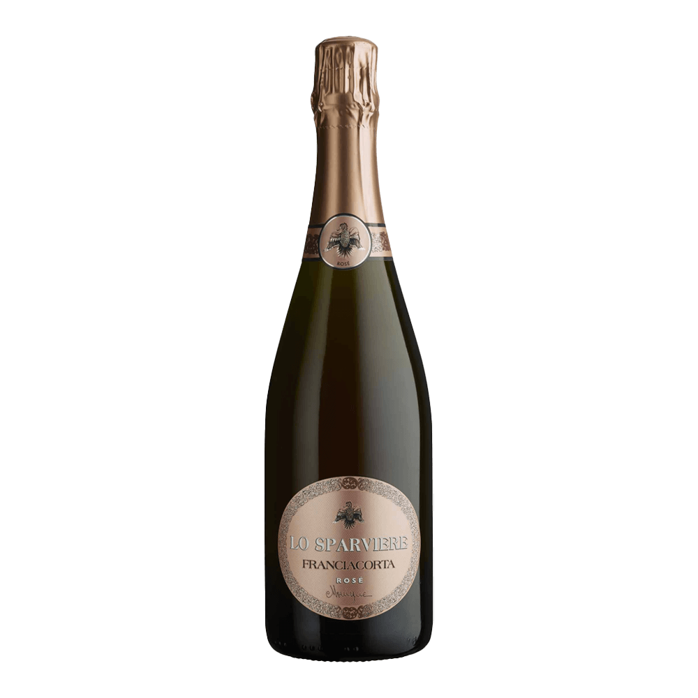 SPUMANTE LO SPARVIERE ROSE' FRANCIACORTA 75CL (ASTUCCIO)