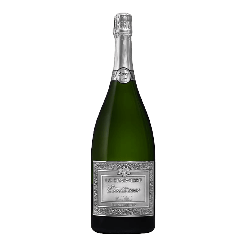 SPUMANTE LO SPARVIERE ESSETTI FRANCIACORTA 1.5LT MAGNUM (CASSA LEGNO)